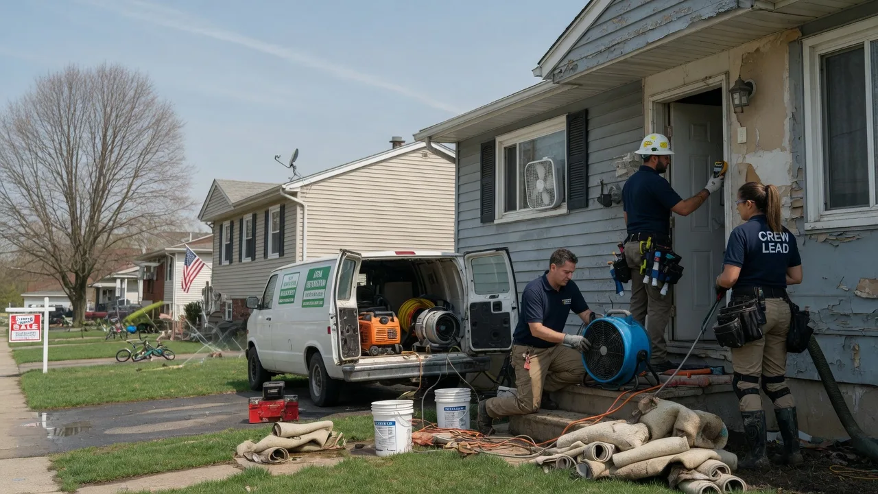 Flood Cleanup in Mcconnelsville, OH near me